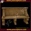 Garden Decoration Large Antique Stone Bench